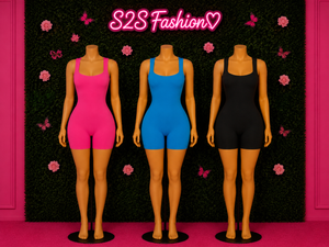 Basic Solid Romper