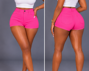 Extra Stretch Shorts(Pink)