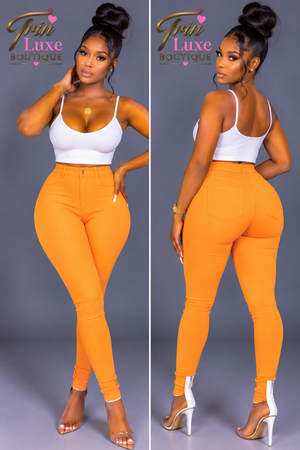 Extra Stretch Pants (Orange)