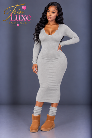 Basic V Dress