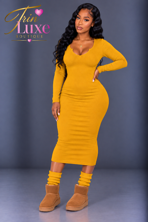 Basic V Dress