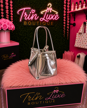 Bucket Bag Silver
